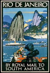 Reklameplakat Rio de Janeiro